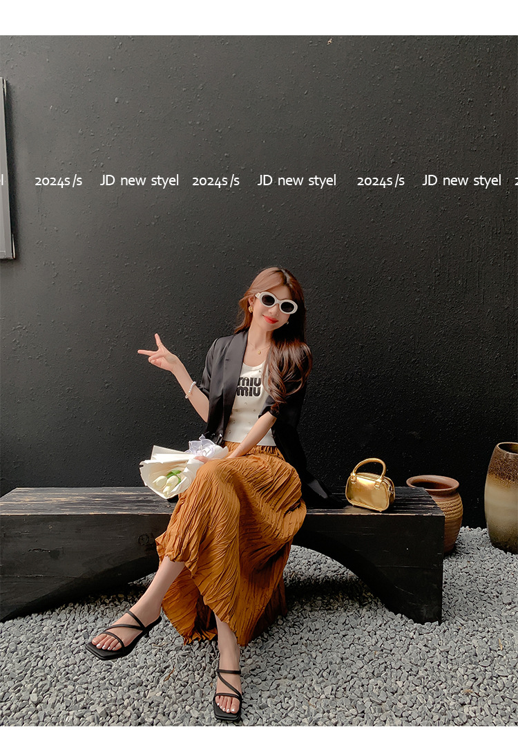 2024凉鞋女夏新款法式一字带仙女风方头不磨脚显瘦高跟拖鞋女外穿详情26