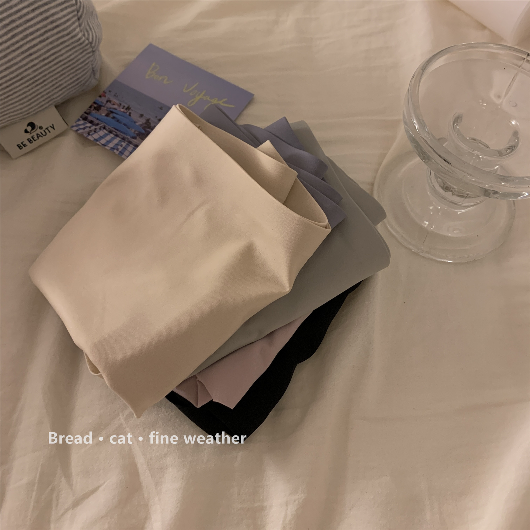 纯色少女冰丝无痕女士内裤纯棉裆部舒适透气速干提臀三角内裤女详情8