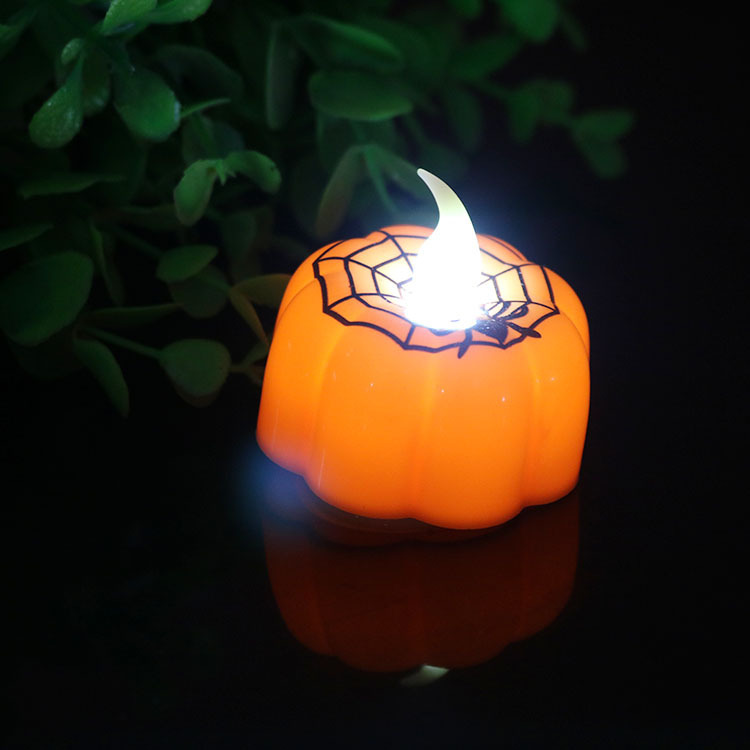 Halloween pumpkin lanterns, Ghost Festival decorative props, luminous night lights, candles, wind lanterns pic 7