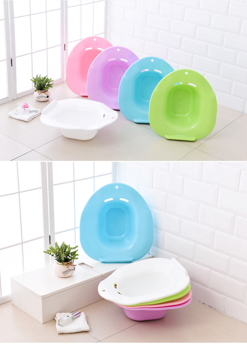 Thickened bidet for men and women, postpartum bidet for pregnant women, gynecological pregnant women, no squat toilet, postpartum confinement basin pic 10