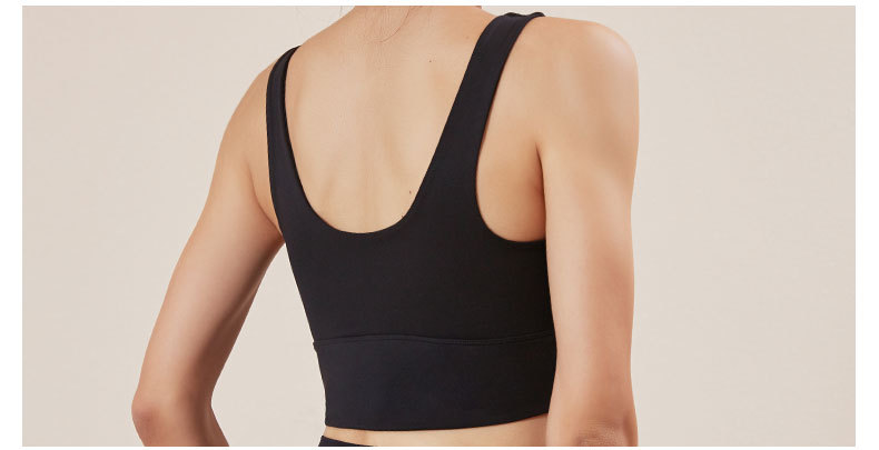 跨境新款莱卡纤维健身运动文胸防震跑步瑜伽背心运动内衣瑜伽服女详情47