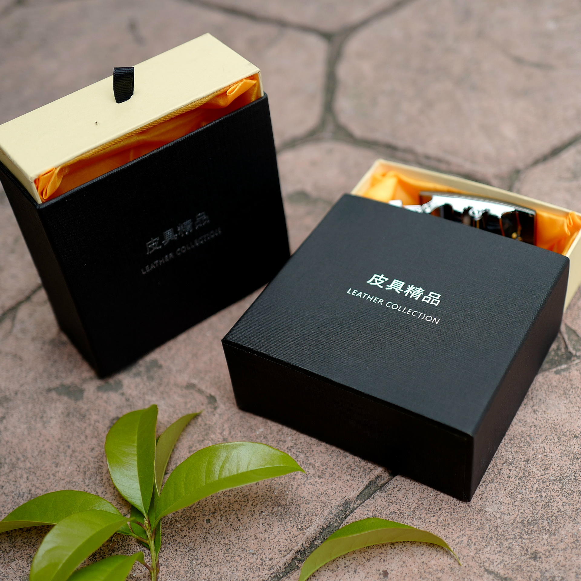 Silk fabric packaging box, belt packaging box, drawer box, silk fabric pull-out box, Yiwu belt packaging box, gift pull-out box pic 12
