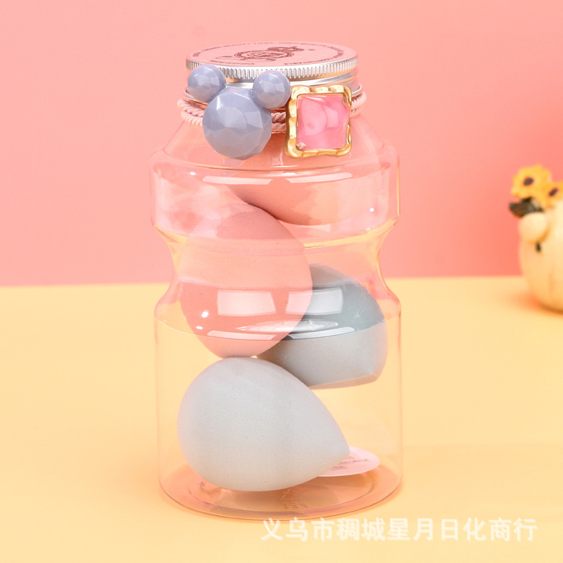 4 Li Jiaqi beauty eggs, no-powder makeup sponges, powder puffs, makeup eggs, gourd cotton super soft tool balls pic 2