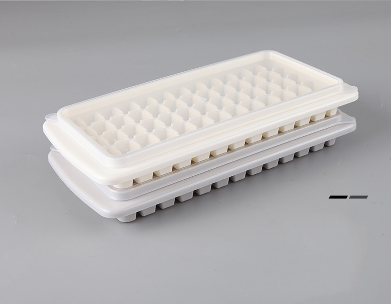 简约创意冰格家庭自制冰盒冰铲冰块盒冰格98格带盖带底带铲冰格详情6