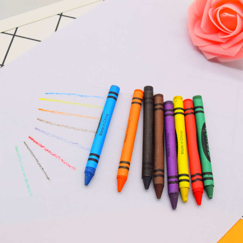 Factory direct sales of 24-color brushes, oil pens and crayons wholesale two-yuan store supply pic 2