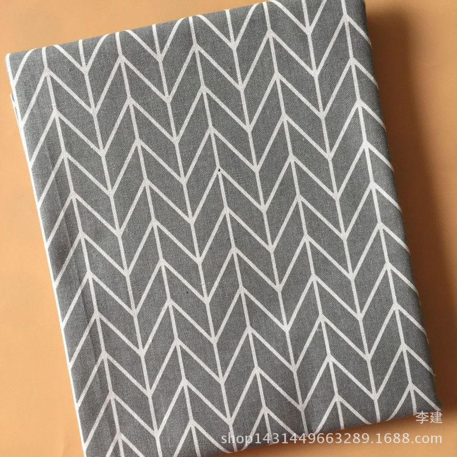 Jianxiang Textile Factory supplies linen printed Nordic-style tablecloths, cushions, aprons and storage bags, which can be made into PE film pic 14