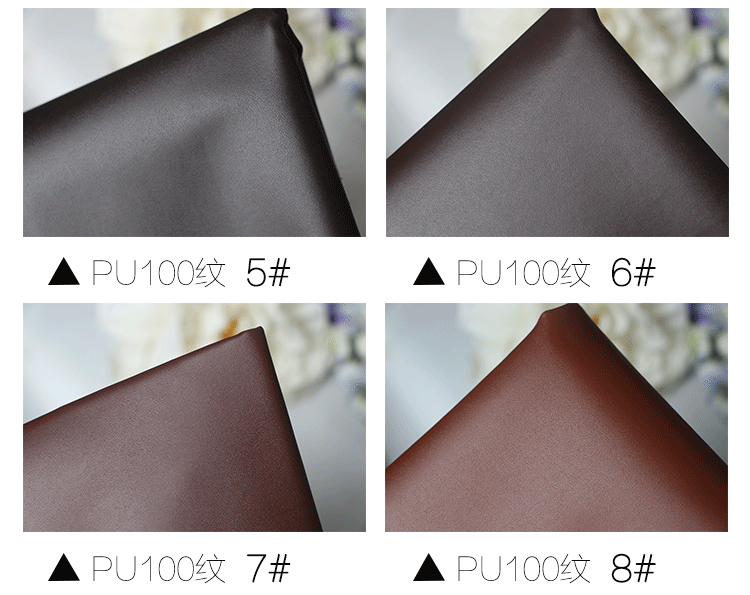 Yiwu wholesale sheepskin pu leather, 100-textured soft and hard bags, decorative leather bags, shoe materials, matte fine textured leather fabric pic 7