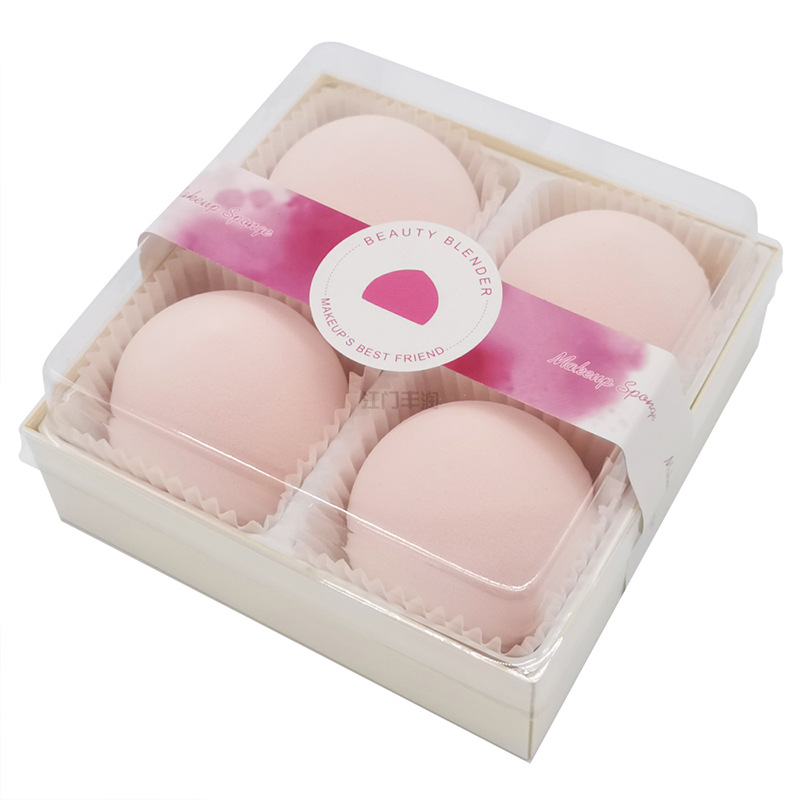 Peach-shaped non-latex skin-friendly, enlarged when soaked in water, dry and wet dual-purpose cosmetic eggs pic 9