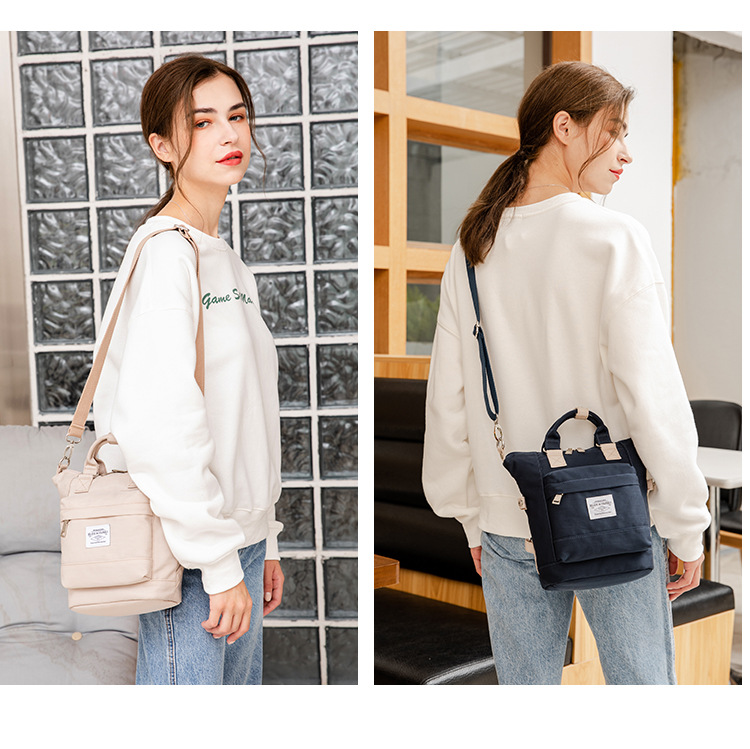 斜挎背包三用休闲双肩包迷你背包大学生ins风旅行逛街小书包批发详情4