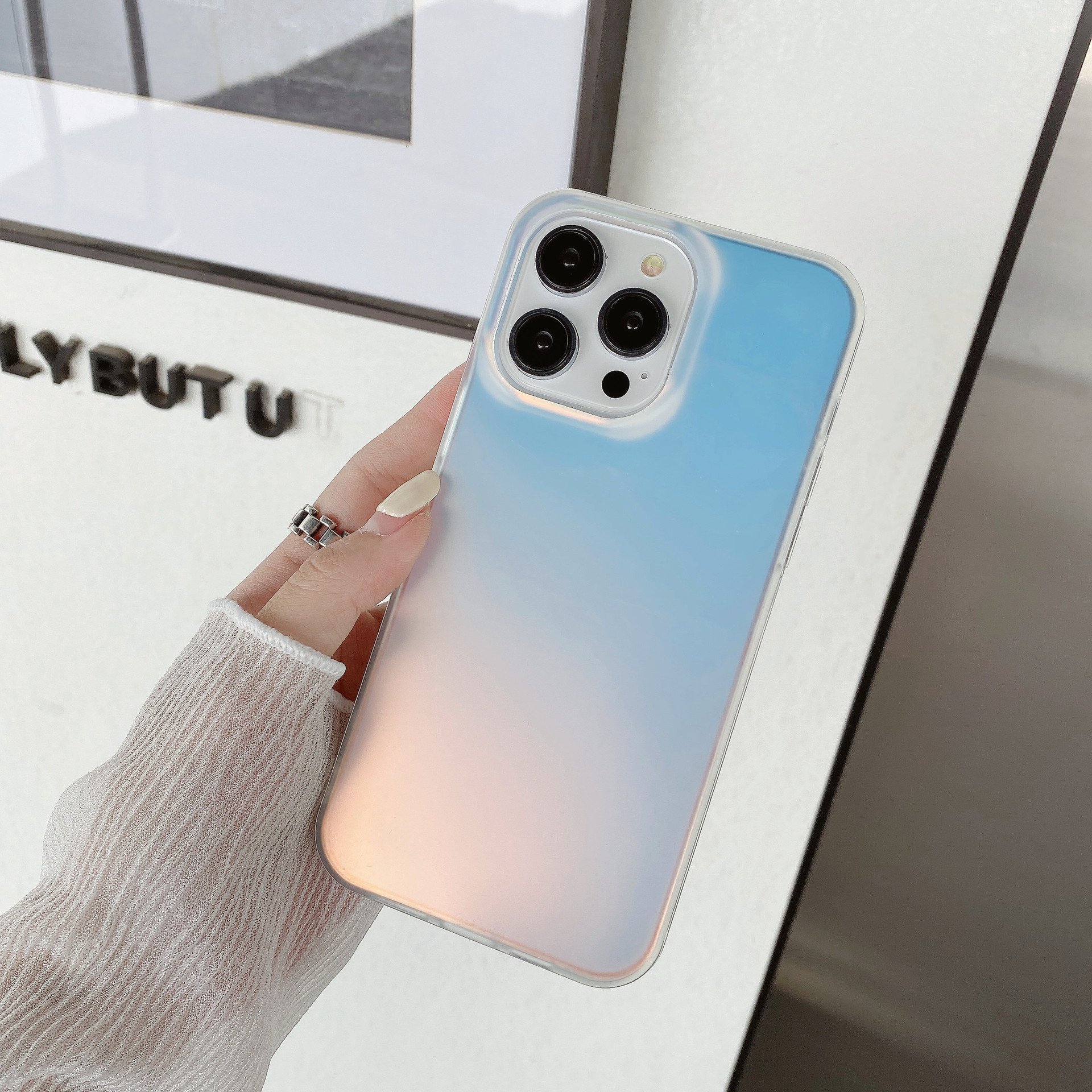 JT magnetic phone case for iPhone 15, laser iPhone 14 Pro Max, colorful chameleon 11, matte case 13 pic 14