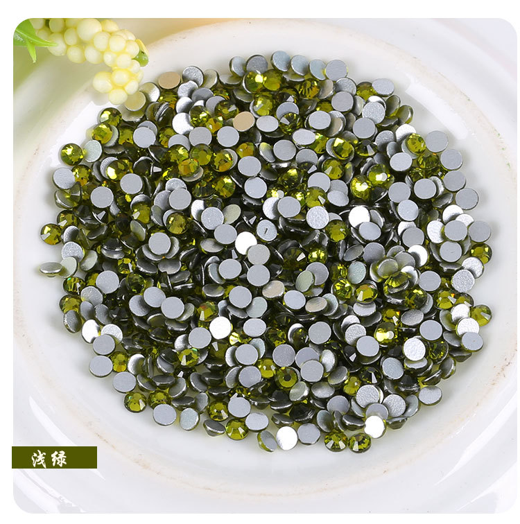 厂家直销平底水钻 水晶玻璃钻 美甲贴钻 diy手机壳材料 整包批发详情34