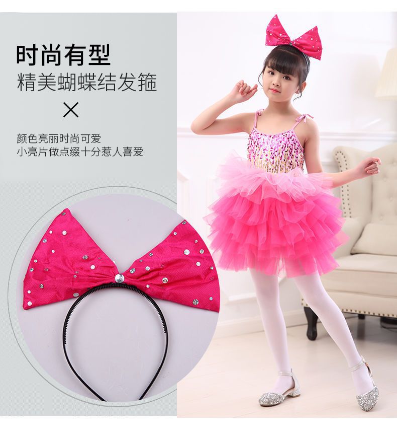 六一儿童合唱演出服蓬蓬裙纱裙女童可爱蛋糕裙幼儿园舞蹈服表演服详情3