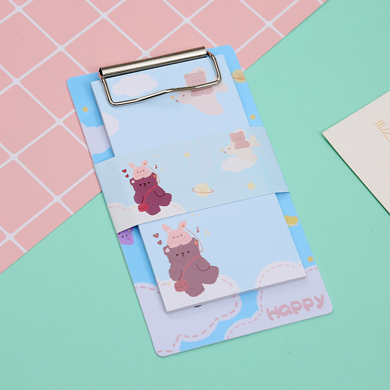 Sticky note paper, small Daisy board, clip-on sticky notes, cute cartoon sticky note book, simple student note-taking sticky note customization pic 23