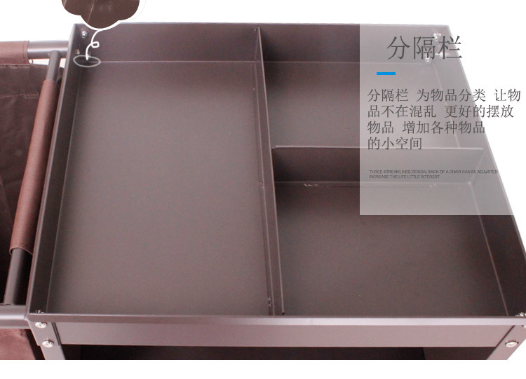 Customized single-sided room trolleys, hotel service trolleys, hotel room trolleys, cleaning work hand carts and linen trolleys pic 20