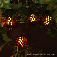 跨境优品太阳能气泡球灯串户外防水节日装饰彩灯庭院灯氛围灯详情27