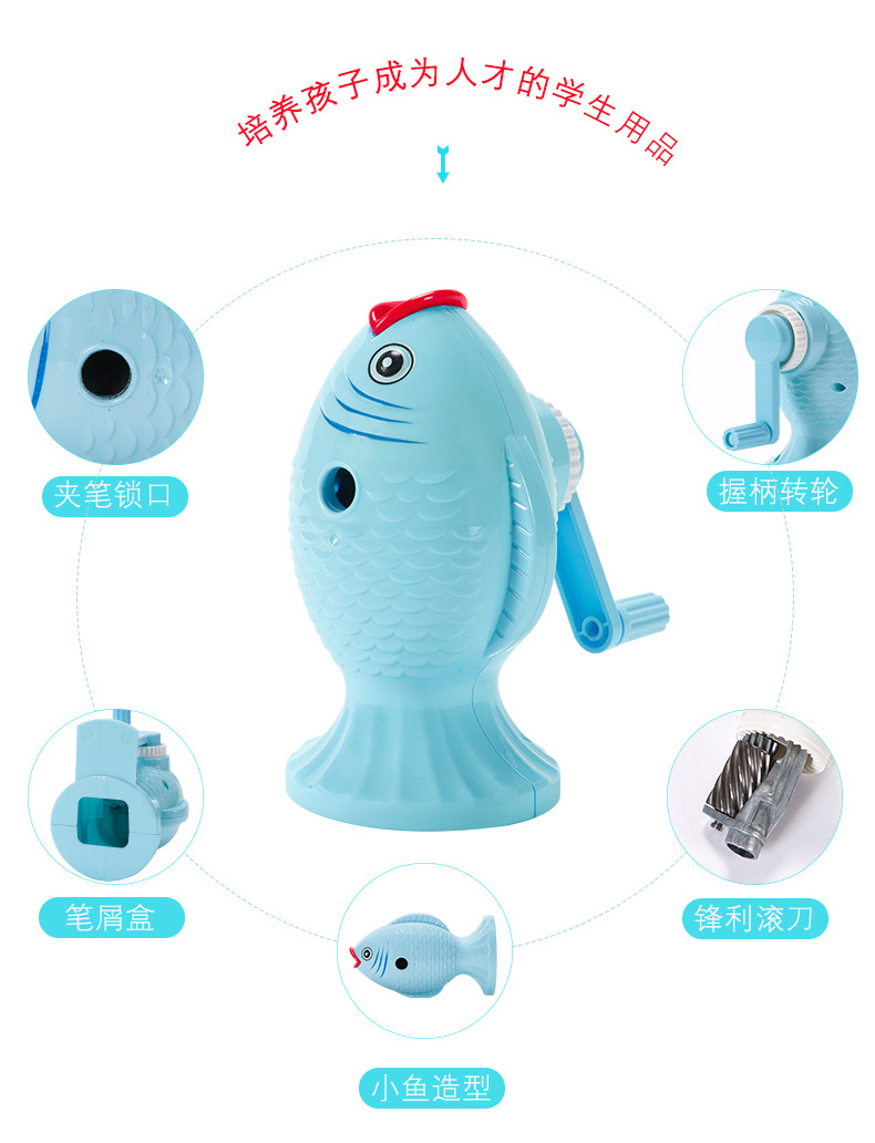 Talent pencil sharpener, creative automatic lead feed, student labor-saving pencil sharpener, cartoon fun stationery pic 2