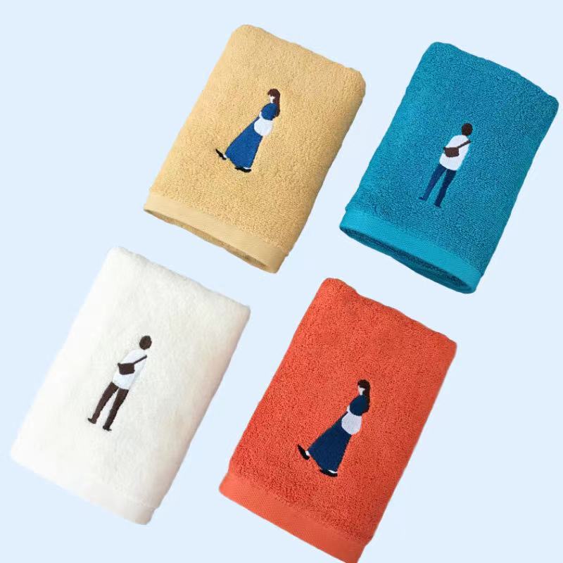 暮色亿清晨纯棉情侣成人家用毛巾洗脸洁面巾婚庆伴手礼品结婚回礼详情11