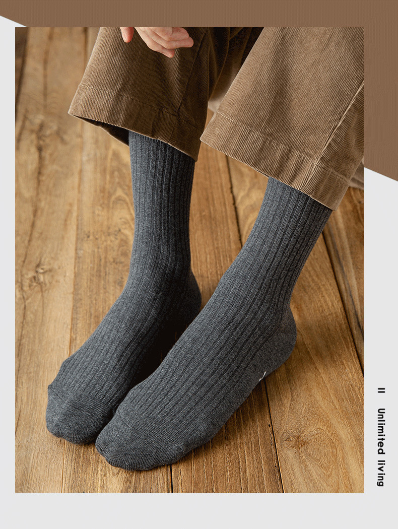 袜男高帮潮流袜子男款长袜棉中筒抗菌防臭男士袜子长筒高筒运动加详情13