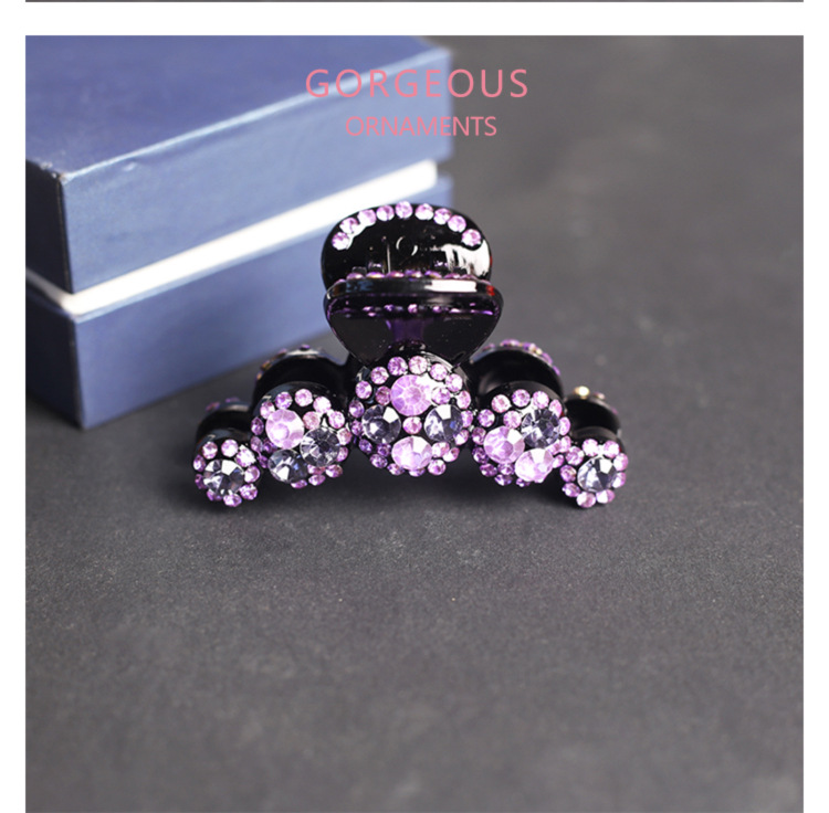 New and best-selling products: small shark clip, high-end hair clip, water diamond, elegant headwear clip, grappling clip, hairpin, wholesale pic 7