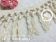民族风蜈蚣边彩色流苏扫把花边DIY帽子围巾窗帘服装辅料花边现货织带详情2
