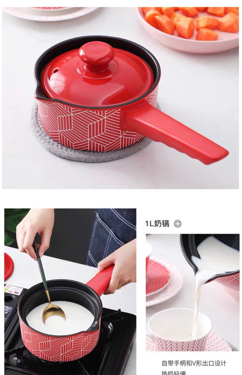 Chaozhou Nuobao Chinese-style clay pot stew pot, ceramic clay pot for making soup and gas stove are suitable pic 6