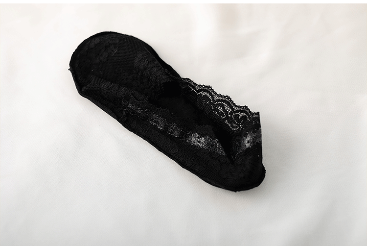 夏季防滑隐形袜 女士深口蕾丝船袜 韩版超薄隐形袜性感防滑女袜子详情18