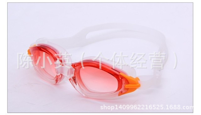 Swimming goggles electroplated anti-fog adult swimming goggles for both men and women, adjustable in multiple colors to choose from pic 4