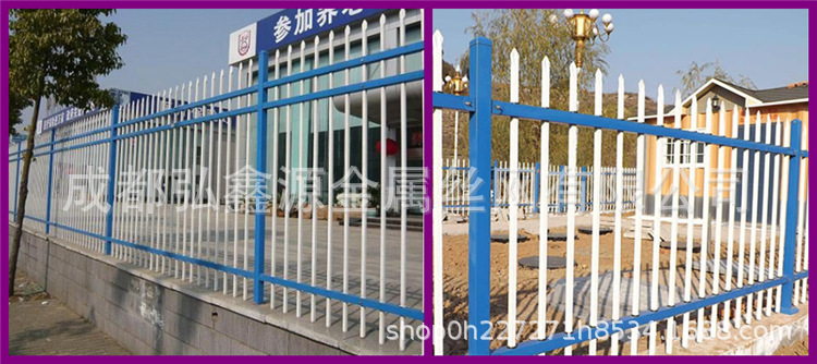Barrio cerca de acero de zinc escuela zona de fábrica cerca cerca villa cerca de hierro forjado malla cerca de barrio barandilla fabricantes pic 17