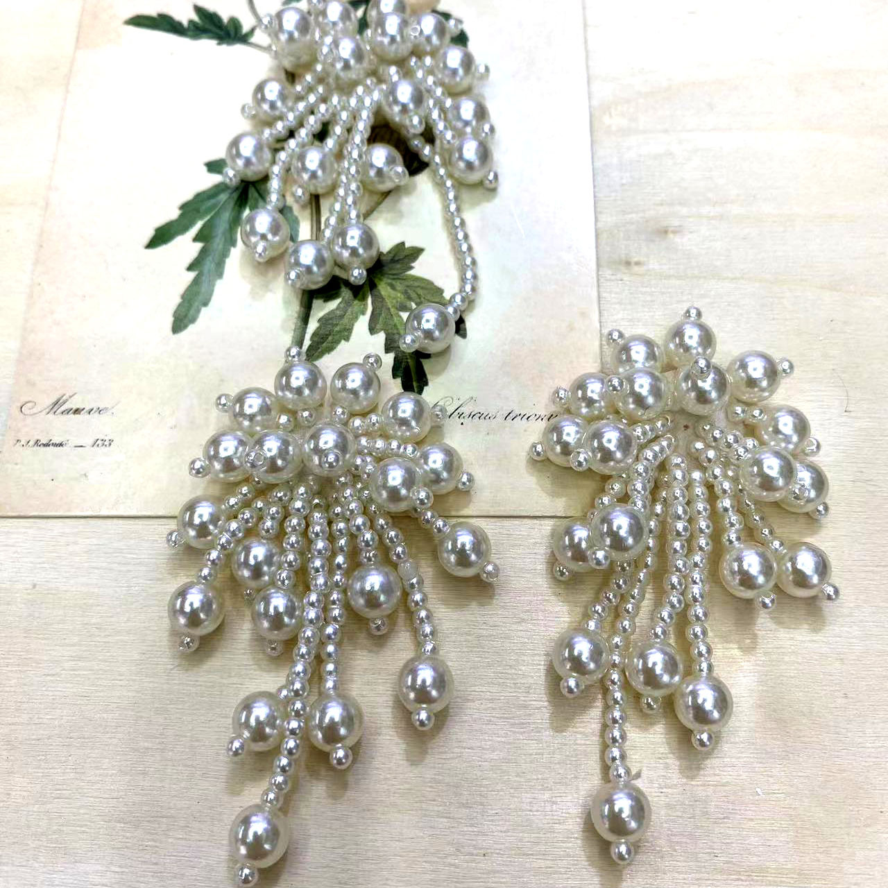 手工串珠辅料配件半成品材料胸针配件发饰头饰配件详情6