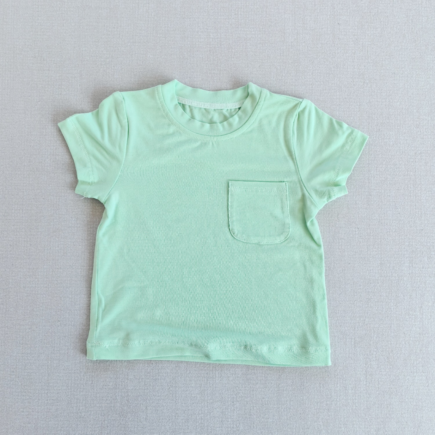 2024春夏婴儿竹纤维短袖T恤宝宝轻薄透气半袖上衣小童A类短袖夏装详情8