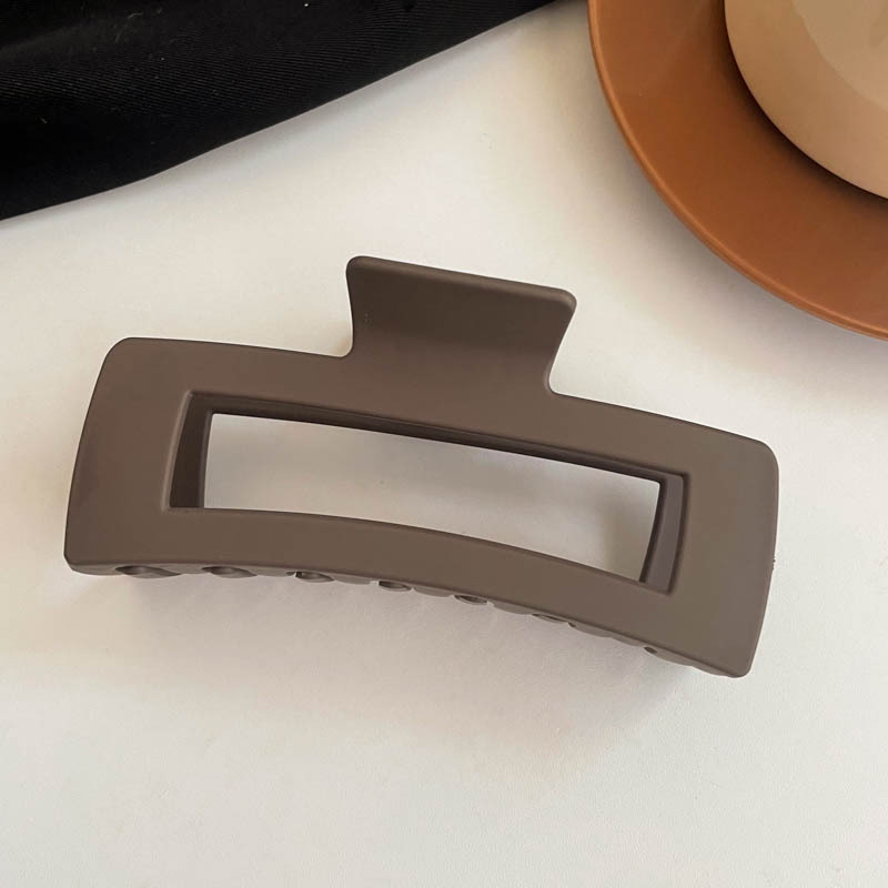 13CM curly hair clip, large hair volume, Korean-style ponytail hair accessory, high-end shark clip wholesale in Yiwu pic 9