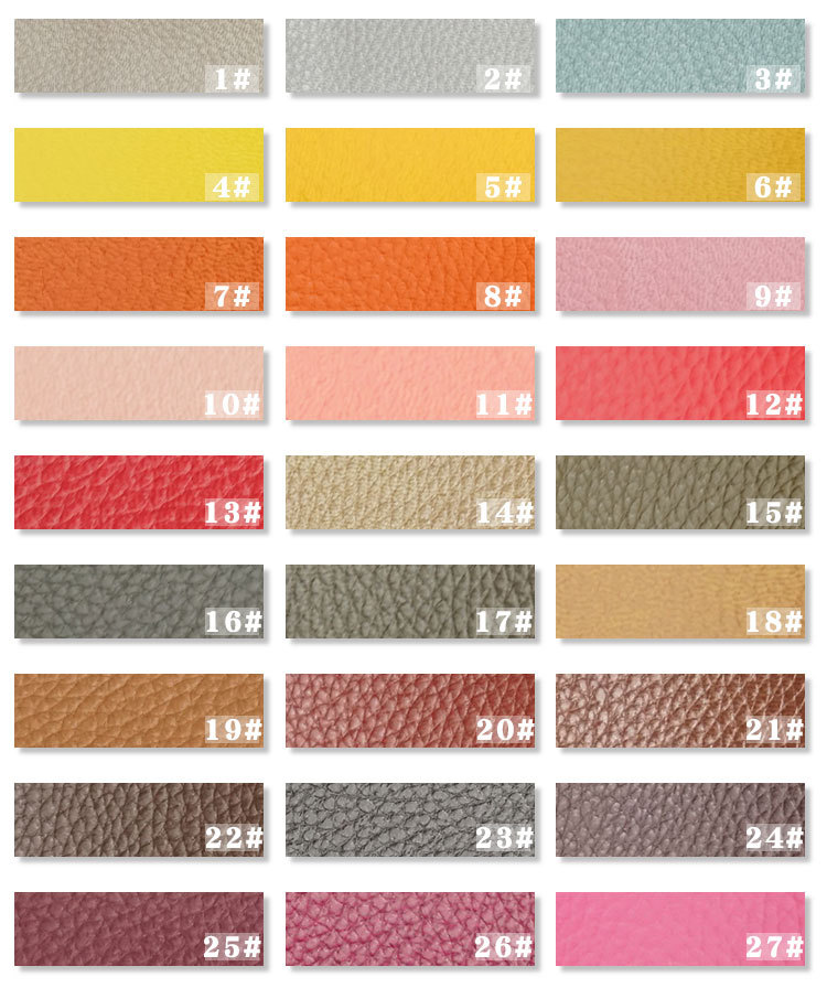 Litchi fabric pattern in stock wholesale, pu leather, ultra-flat leather, notebook leather, decorative packaging, multi-color fabric pic 9