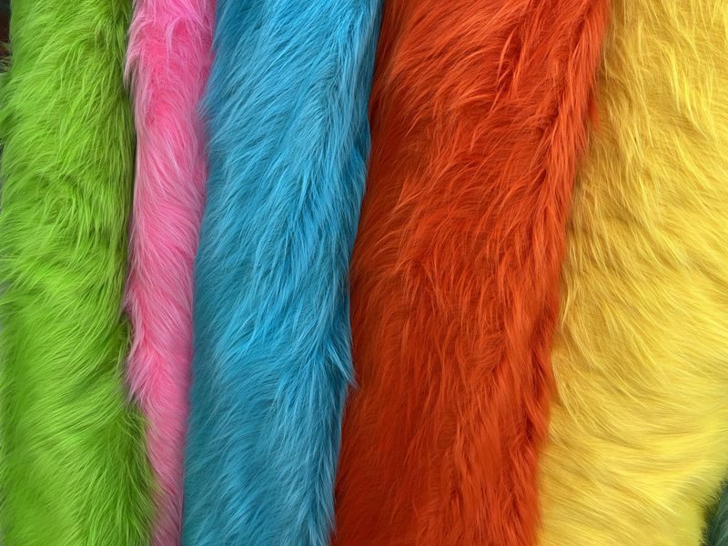 Artificial fur, plush fabric, counter display, clothing performance, decoration, toys, accessories, plush fabric, long plush fabric pic 5
