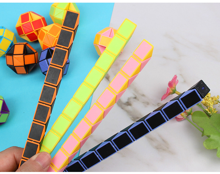 Juguetes educativos para niños cubo de rubik inteligencia 100 magic rulet toys fabricantes 24 segmentos 100 magic rulet wholesale pic 10