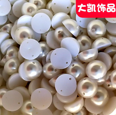 Factory wholesale half-sided five-pointed star high-brightness imitation pearl ABS material clothing, shoe tips, accessories and auxiliary materials, environmentally friendly pic 6