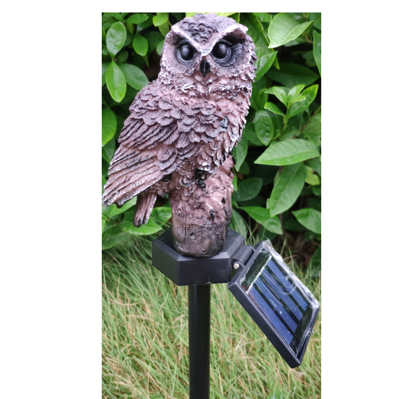 Factory direct sales of garden lights, LED solar owl lights, outdoor courtyard, square, lawn lighting and ground socket lights pic 9