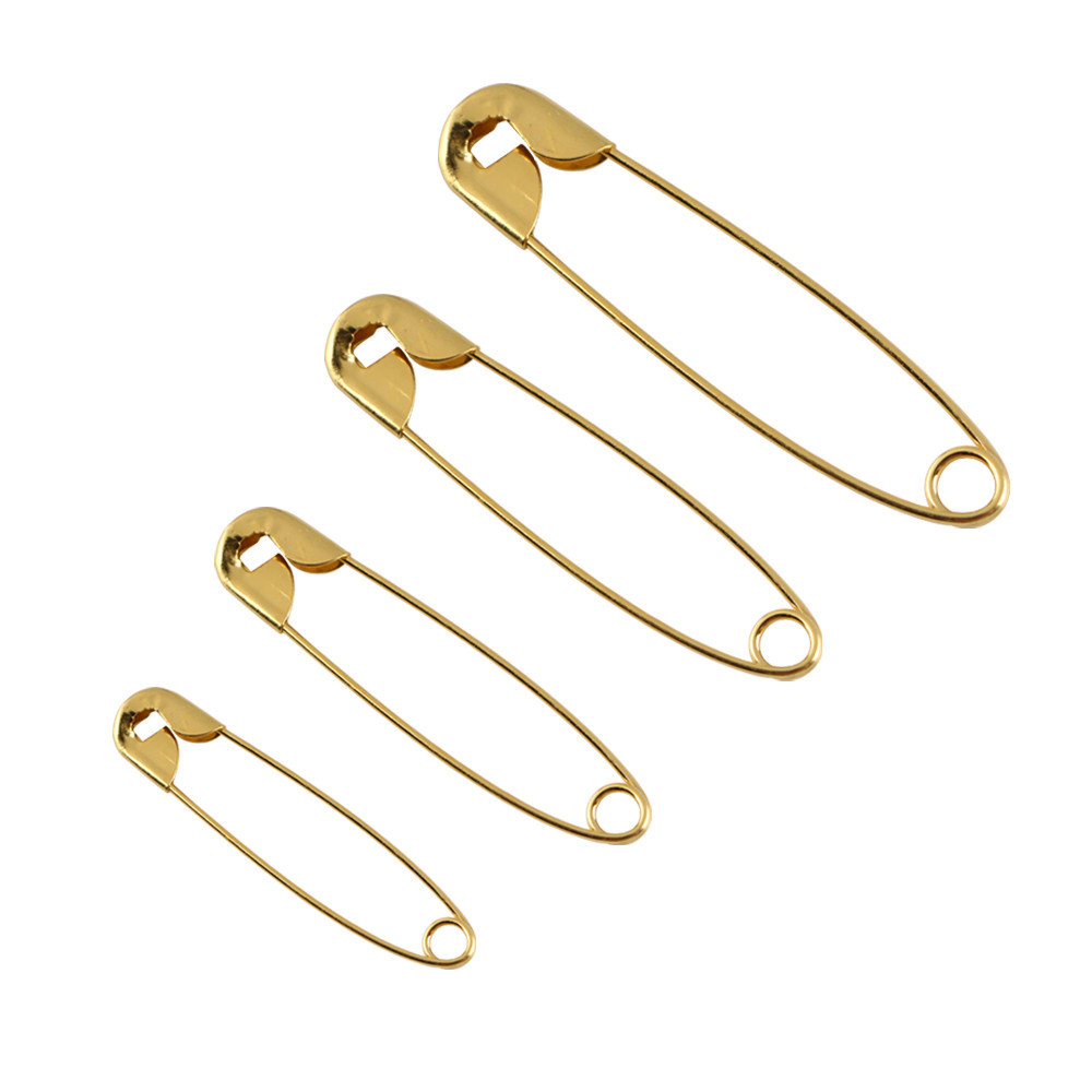 亚马逊460枚盒装银色镀镍安全别针套装家用固定衣物别针批发详情7