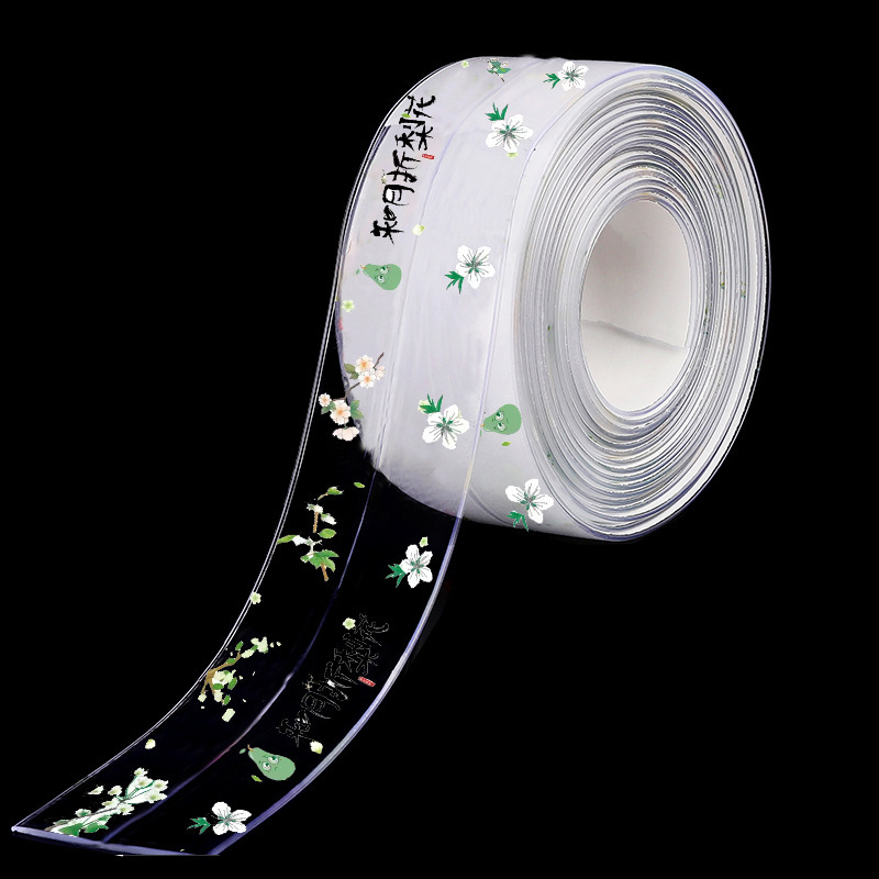 美缝贴防水防霉贴灶台厨房防油贴纸水池挡水条马桶防霉胶带防水条详情36