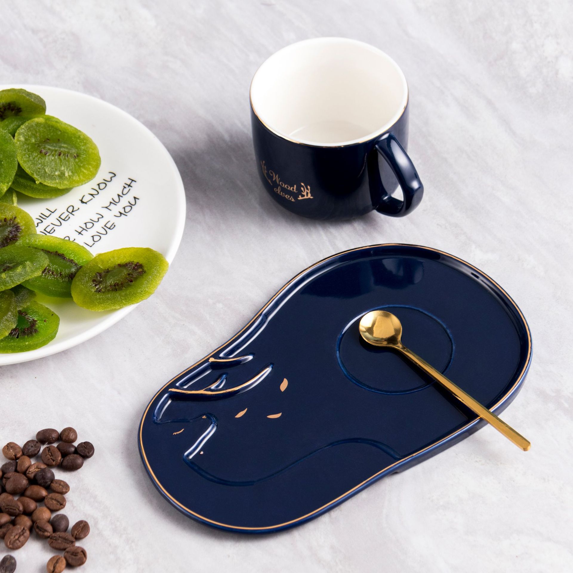 创意小精致下午茶茶杯陶瓷咖啡杯杯盘套装欧式高颜值家用茶具详情1