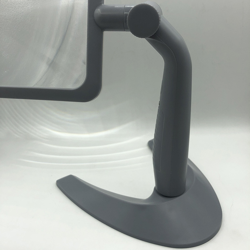New desktop handheld 48-light three-level adjustable white warm light USB plug-in reading magnifying glass for the elderly to read newspapers pic 11
