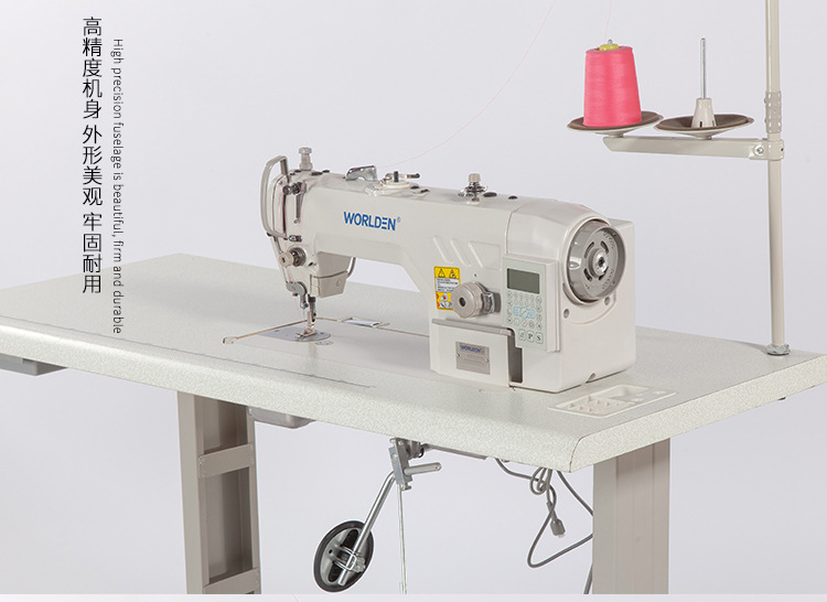 Fully automatic flat sewing machine, computerized direct drive flat car, industrial electric sewing machine, suitable for both thick and thin products, computerized flat car pic 7