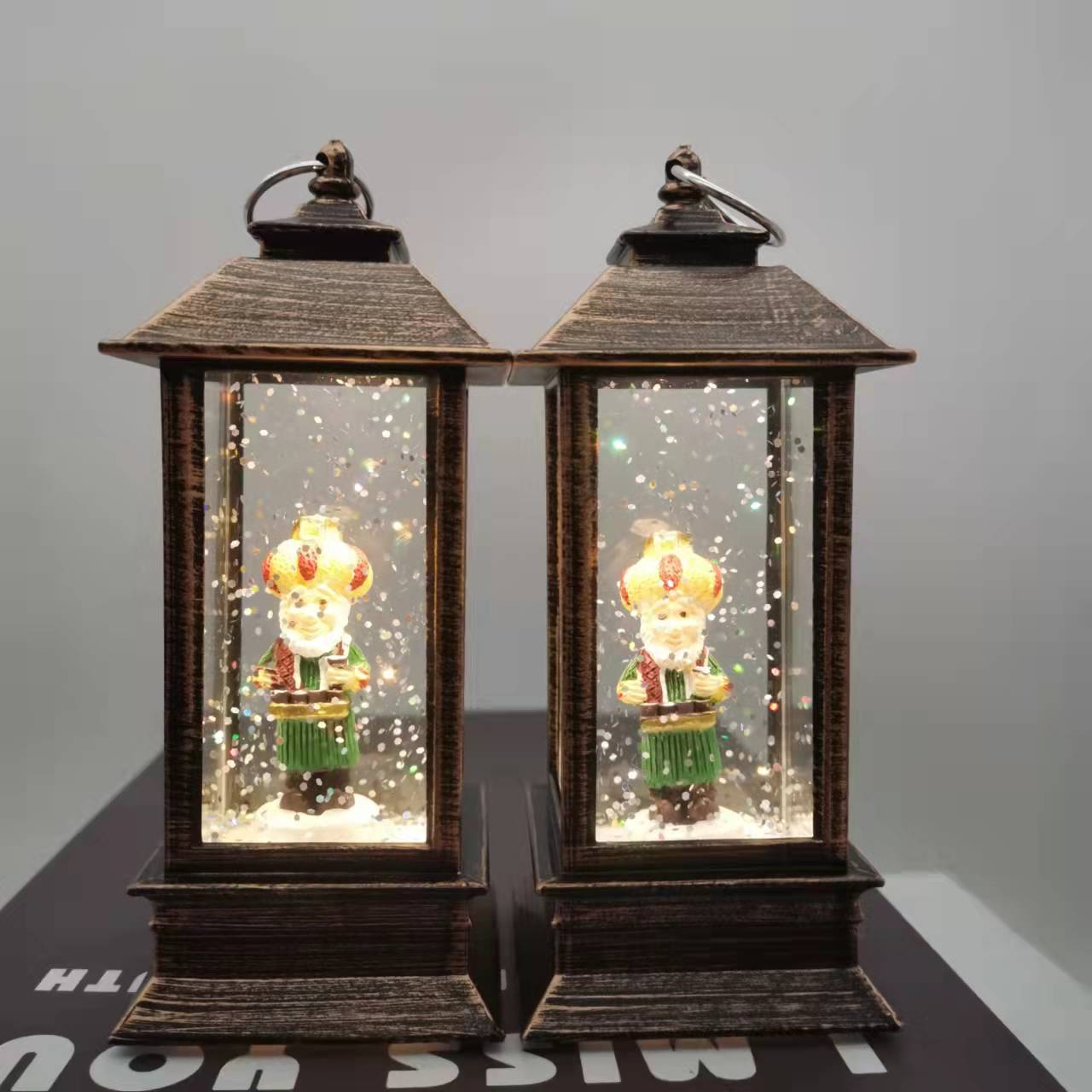 2023 New style character, fat and thin father and son interior small wind lamp, LED electronic luminous desktop decoration pic 7