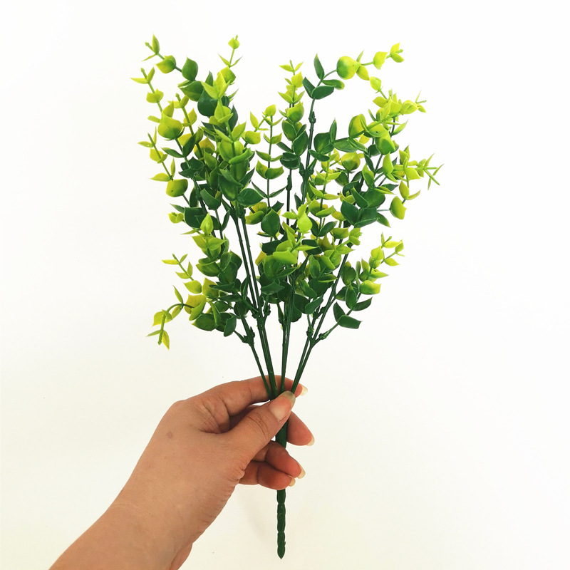 Artificial willow branches and leaves, interior decoration, wall-hung ceiling, artificial flower ornaments, artificial green plants, green vines, photography props pic 14