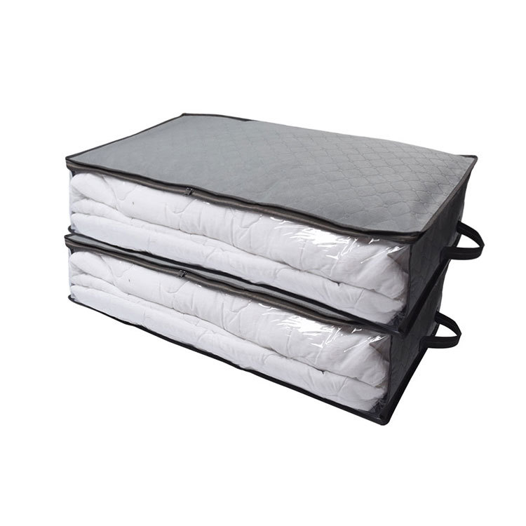 Cross-border bestseller side-opening window bed bottom storage bag, non-woven fabric cotton quilt, clothing, household storage, dust-proof and moisture-proof organization bag pic 8