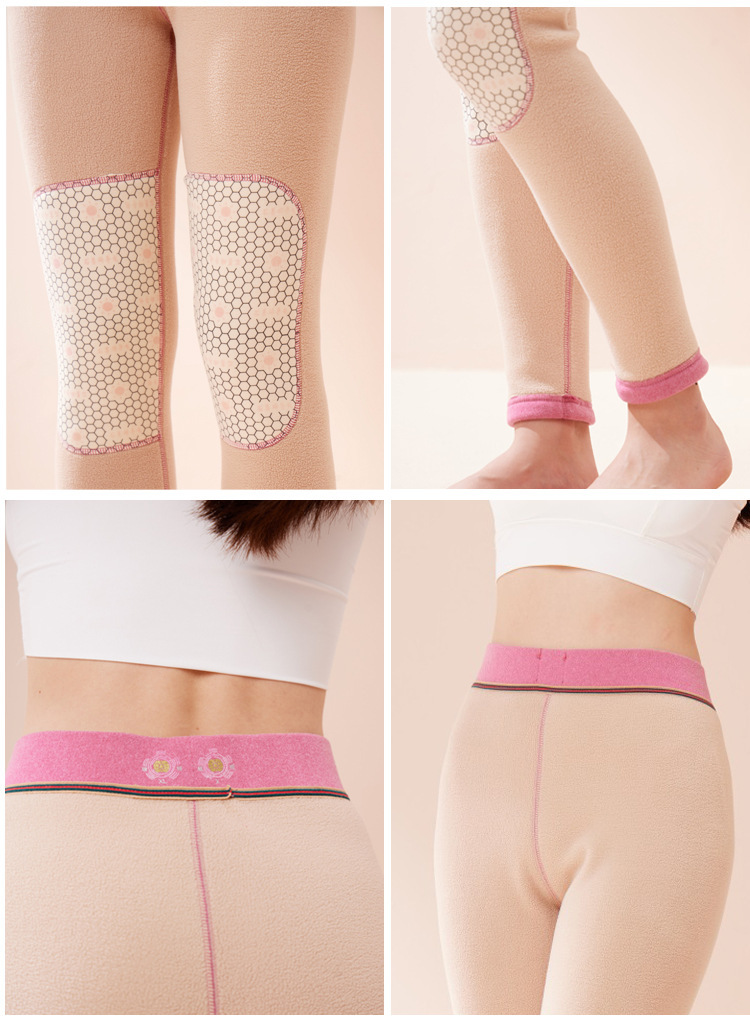 保暖裤女士加厚加绒棉裤冬季内穿棉毛裤男士羊羔绒驼绒打底裤秋裤详情38