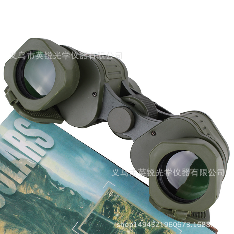 Wholesale 99 99 type Telescope 50X50 high-power handheld binoculars with coordinate military green telescope pic 12