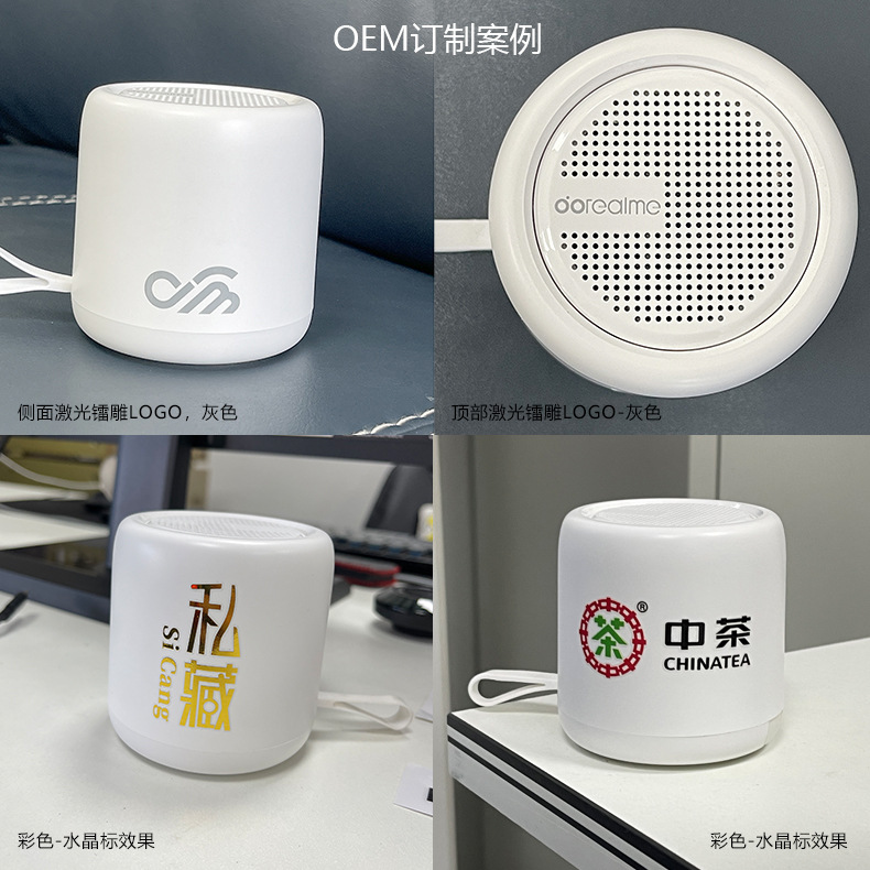 2023 New Model Bluetooth Speaker F11 Mini Wireless TWS couplet subwoofer gift small batch wholesale with marking pic 1