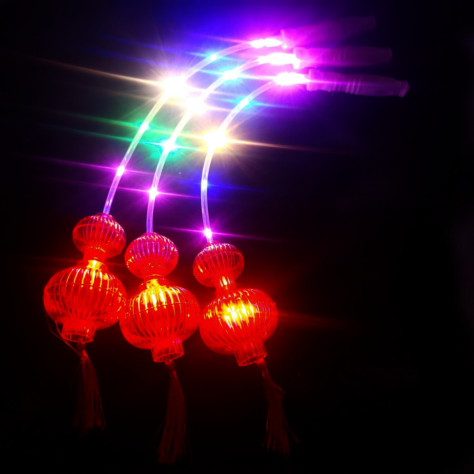 Wholesale of new luminous hand-held lanterns for children, glittering small lanterns, toys, Spring Festival event supply, ground promotion, and small gifts pic 11