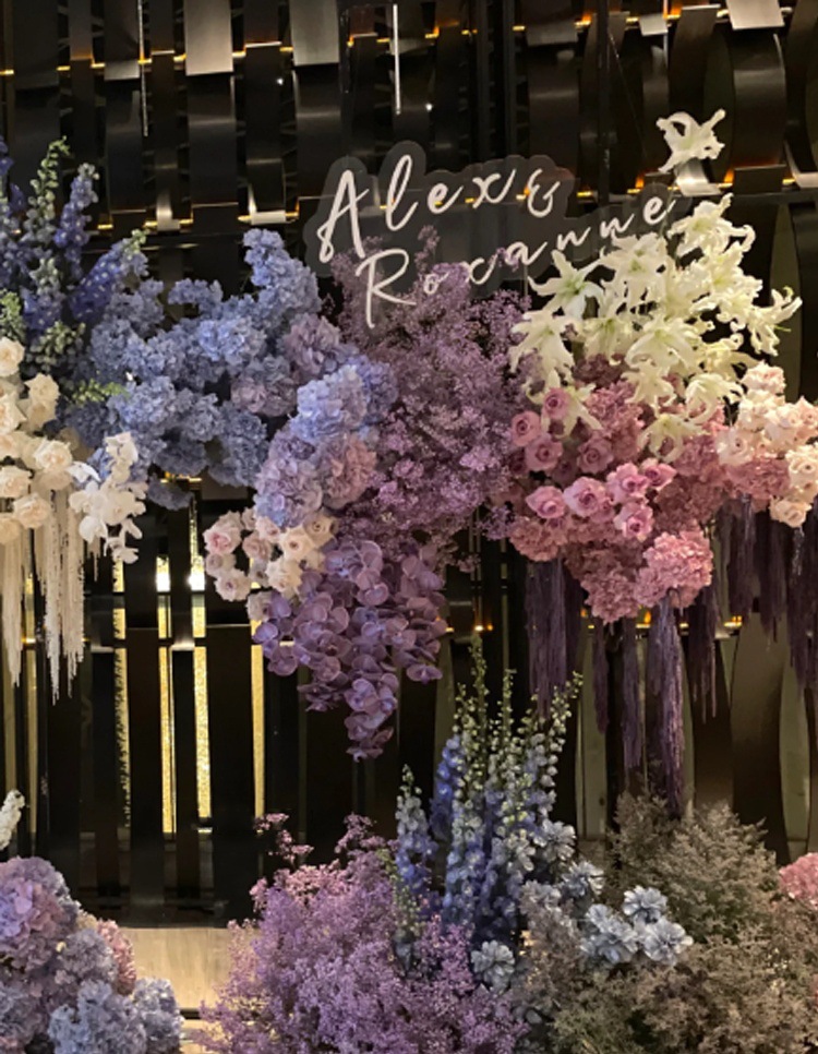 仿真花棒棒糖绣球单支大绣球婚庆假花路引插花婚礼客厅摆放装饰花详情1