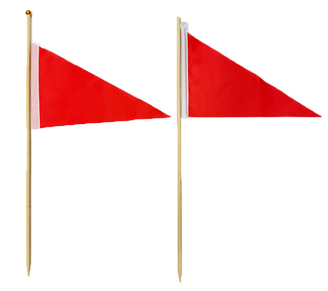 8号14x21cm实心杆地标旗三角小彩旗十色彩旗详情2